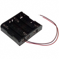 Keystone Electronics - 2478 - HOLDER BATTERY 4CELL AA 6"LEAD