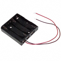 Keystone Electronics - 2482 - HOLDER BATTERY 4CELL AAA 6"LEAD