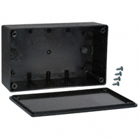 Keystone Electronics - 707 - BOX ABS BLACK 6.25"L X 3.75"W