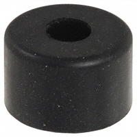Keystone Electronics - 722 - BUMPER CYLIN 0.718" DIA BLACK