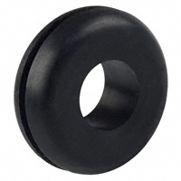 Keystone Electronics - 744 - GROMMET 0.375" RUBBER BLACK
