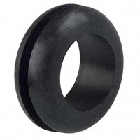 Keystone Electronics - 745 - GROMMET 0.375" RUBBER BLACK