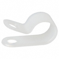 Keystone Electronics - 7629 - CBL CLAMP P-TYPE WHITE FASTENER