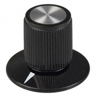 Keystone Electronics - 8558 - KNOB INSTRUM W/DIAL RND .5"DIA