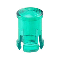 Keystone Electronics - 8669 - CAP LED LENS RND T1 3/4 .031" GN