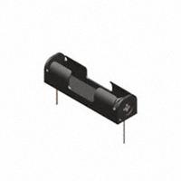 Keystone Electronics - 2485 - HOLDER BATT 1/2AA PLASTIC PC
