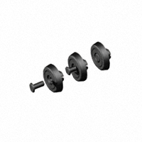 Keystone Electronics - 717 - FOOT CYLINDRICAL 0.98" DIA BLACK