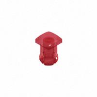 Keystone Electronics - 8674 - CAP LED LENS SQUARE T1 .062" RED