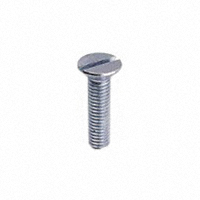Keystone Electronics - 9555 - MACHINE SCREW FLAT SLOTTED 2-56