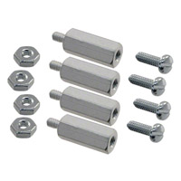 Keystone Electronics - 6799-4 - HARDWARE MOUNTING KIT ALUMINUM