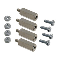 Keystone Electronics - 8799-4 - HARDWARE MOUNTING KIT BRASS