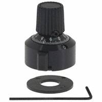Kilo International - 3412 - DIAL 20 TURN POS BRAKE BLK ALUM