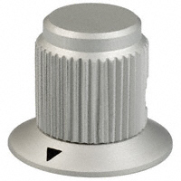 Kilo International - DDS-50-3-6 - KNOB CLR MATTE.685"DIA.125"SHAFT