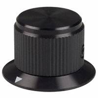 Kilo International - DDS-75-4-5 - KNOB BLK MATTE1.00"DIA.250"SHAFT