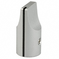 Kilo International - HD-50-3-6 - KNOB CLR MATTE.50"DIA .125"SHAFT