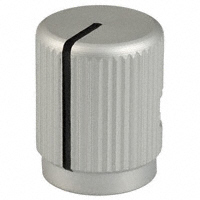 Kilo International - JD-50-3-6 - KNOB CLR MATTE.50"DIA .125"SHAFT