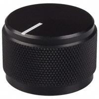 Kilo International - OEDL-90-2-5 - KNOB BLK GLOSS.925"DIA.250"SHAFT