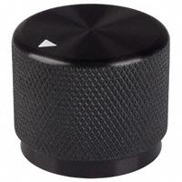 Kilo International - OEJA-75-4-5 - KNOB BLK/MATTE.75"DIA .250"SHAFT