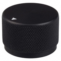 Kilo International - OEJA-90-2-5 - KNOB BLK GLOSS.925"DIA.250"SHAFT