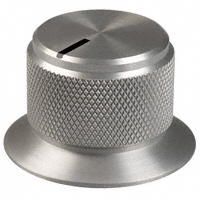 Kilo International - OESL-75-3-7 - KNOB CLR/MATTE .75"DIA 6MM SHAFT