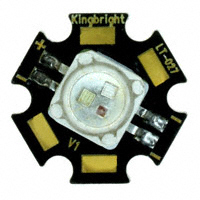 Kingbright - AAD1-9090BRGC-01/3-S - LED RGB 3W XPOWER W/STAR BRD