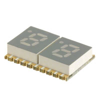 Kingbright - ACDA02-41SURKWA-F01 - DISPLAY 650NM RED 2DIG 0.2" SMD