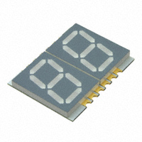 Kingbright - ACDA56-51SURKWA - DISPLAY 650NM RED 1DIG 0.56" SMD