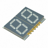 Kingbright - ACDA56-51SYKWA - DISPLAY 590NM YLW 1DIG 0.56" SMD