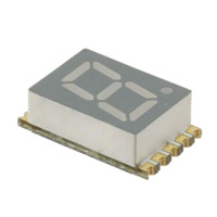 Kingbright - ACSC03-41SURKWA-F01 - DISPLAY 650NM RED 1DIG 0.3" SMD