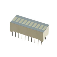 Kingbright - DC10SRWA - LED BAR GRAPH 10SEG 660NM RED