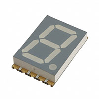 Kingbright - ACSA56-41SRWA-F01 - DISPLAY 0.56" SGL 660NM RED SMD