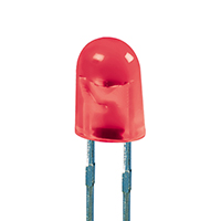 Kingbright - WP5603SIDLK/SD/J3 - LED RED DIFFUSED OVAL RADIAL