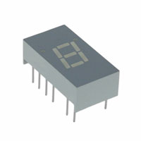 Kingbright - SA03-11SRWA - DISPLAY 0.3" SGL 640NM RED