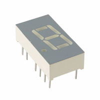 Kingbright - SA04-11EWA - DISPLAY 0.4" SGL 625NM RED