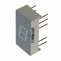 Kingbright - SC03-12EWA - DISPLAY 0.3" SGL 625NM RED