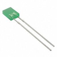 Kingbright - WP113GDT - LED GREEN DIFF 5X2MM RECT T/H
