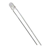 Kingbright - WP7104QBC/G - LED BLUE CLEAR 3MM ROUND T/H