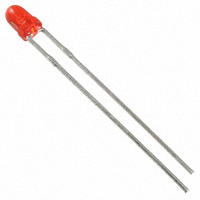 Kingbright - WP710A10IT - LED RED CLEAR 3MM ROUND T/H