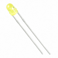 Kingbright - WP710A10YD5V - LED YELLOW DIFF 3MM ROUND T/H