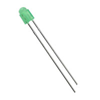 Kingbright - WP908A8GD - LED GRN DIFF 3MM ROUND T/H