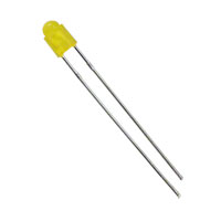 Kingbright - WP908A8YD - LED YELLOW DIFF 3MM ROUND T/H