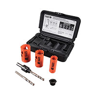 Klein Tools, Inc. - 32905 - HOLE SAW KIT WITH ARBOR