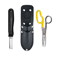 Klein Tools, Inc. - 46039 - KNIFE SCISSOR SET W/POUCH