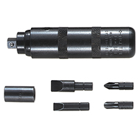 Klein Tools, Inc. - 70229 - BIT SET PHILLIPS SLOTTED 5PC