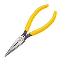 Klein Tools, Inc. - D203-6 - PLIERS STANDARD LONG NOSE 6.63"