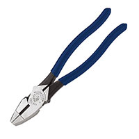 Klein Tools, Inc. - D213-9NE - PLIERS COMBO FLAT NOSE 9.38"