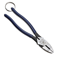 Klein Tools, Inc. - D213-9NETT - PLIERS COMBO FLAT NOSE 9.38"