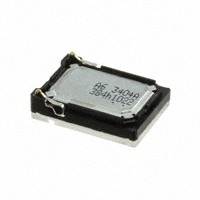 Knowles - 2403 260 00107 - SPEAKER 8OHM 600MW TOP PORT 73DB