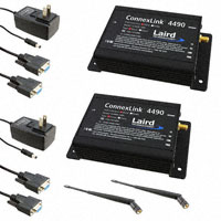 Laird - Embedded Wireless Solutions - CL4490-1000-232-SP - TXRX 900MHZ RS232 1W W/ANT'S DB9