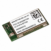 Laird - Embedded Wireless Solutions - BT740-SA - RF TXRX MOD BLUETOOTH CHIP ANT